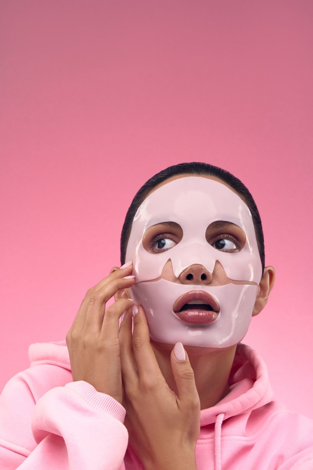 Pink Sky Mask
